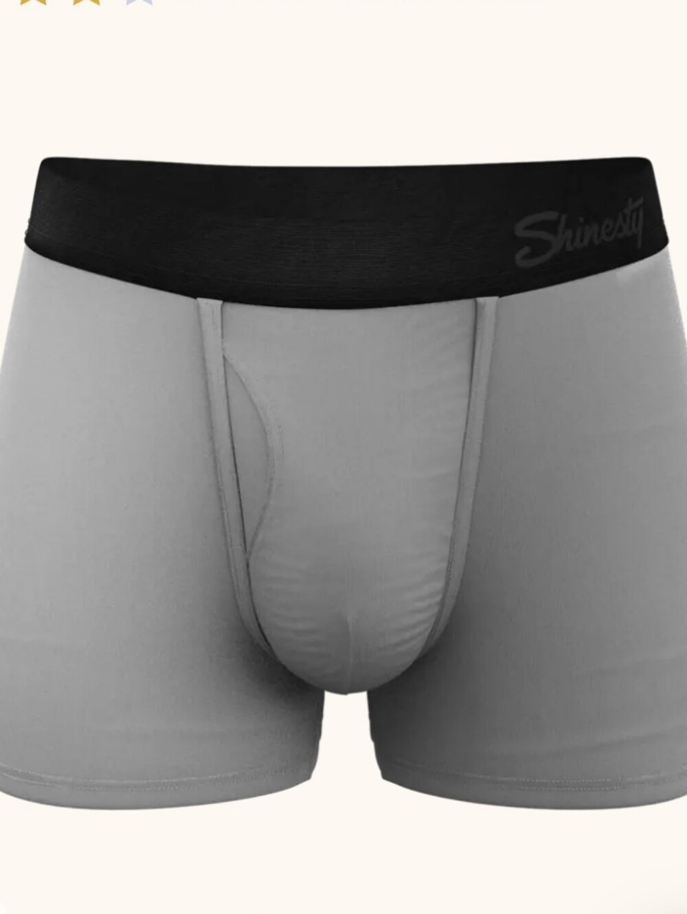 Shinesty The 50 Shades - Grey Ball Hammock® Pouch Trunks Underwear - L